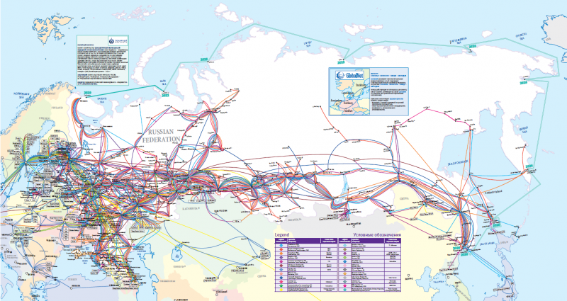 Магистральные сети связи в России, 2021